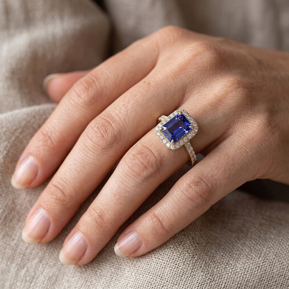 Echter Diamant Ring 4 Karat