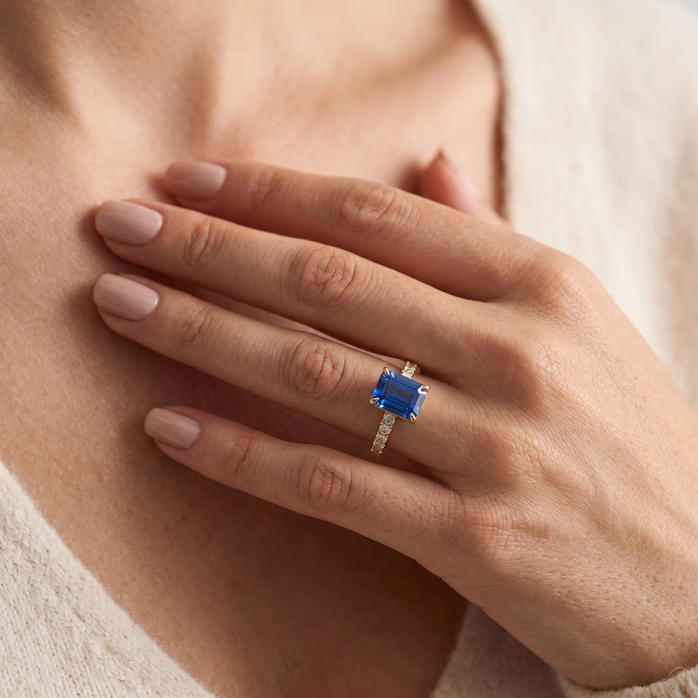Echter Diamant Ring 4 Karat