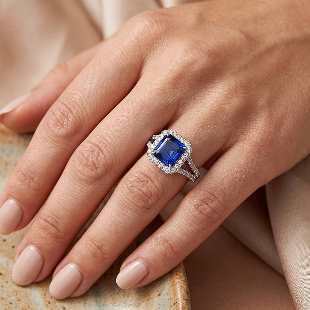 Echter Diamant Ring 4 Karat