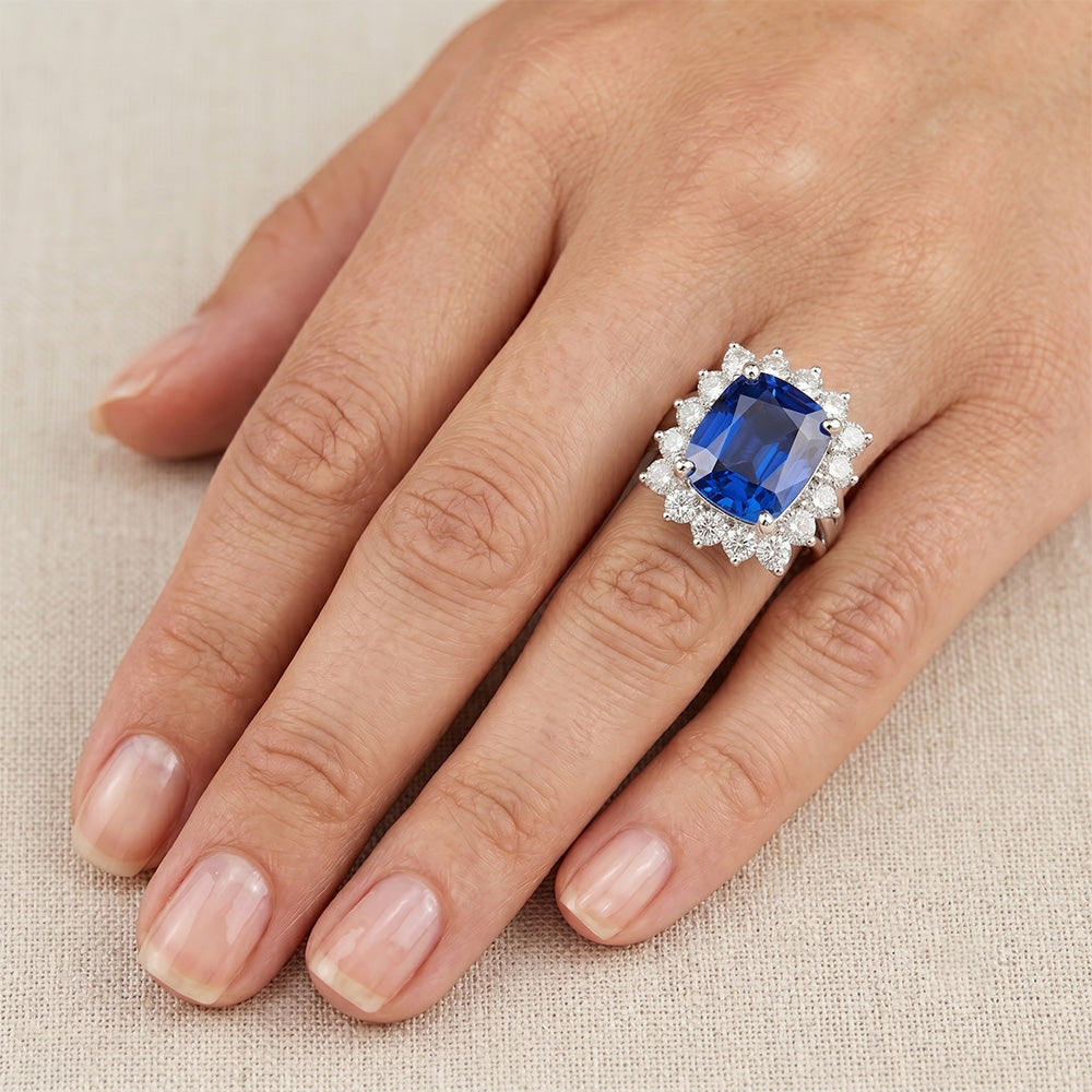 Echter Diamant Ring 6 Karat