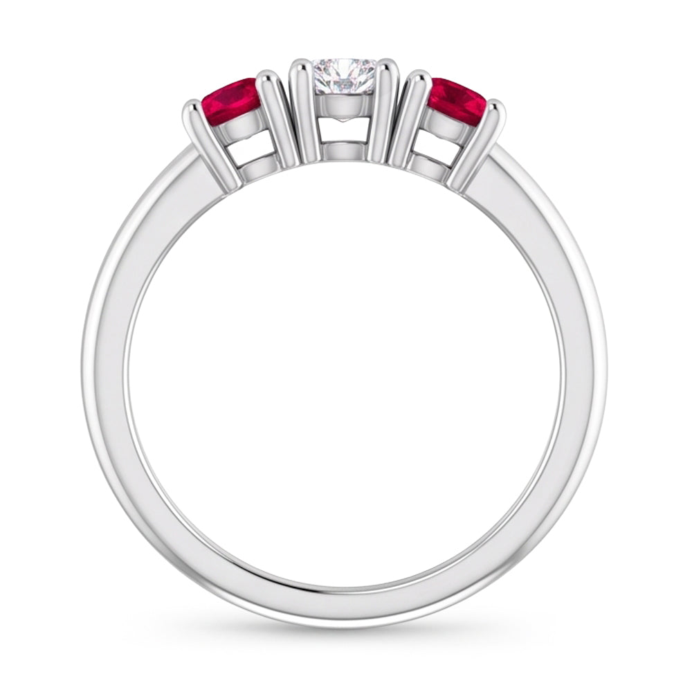 Echter Rubin Ring 0.60 Karat