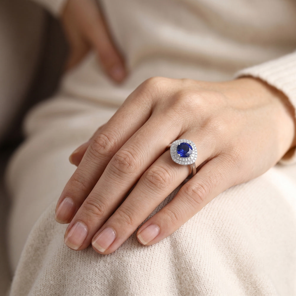 Echter Rubin Ring 3 Karat