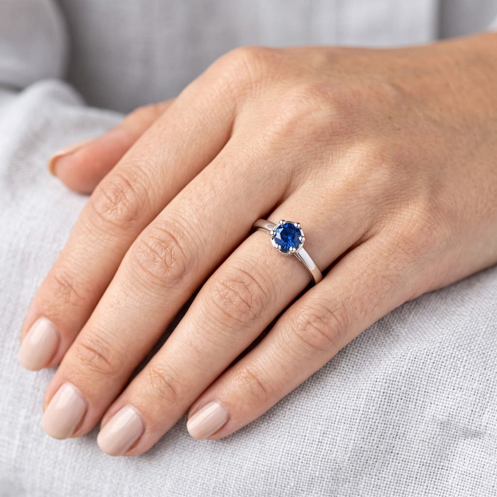 Echter Saphir Ring 1.25 Karat
