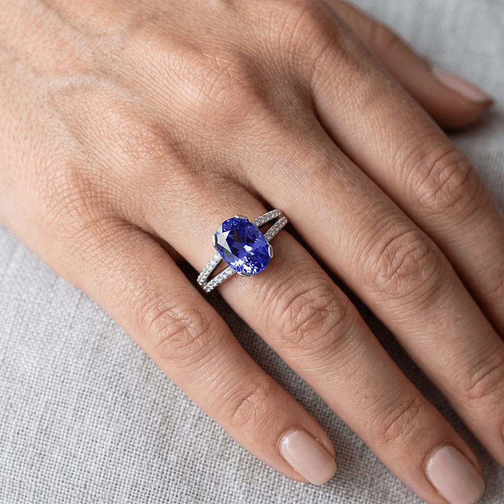 Echter Saphir Ring 3.75 Karat