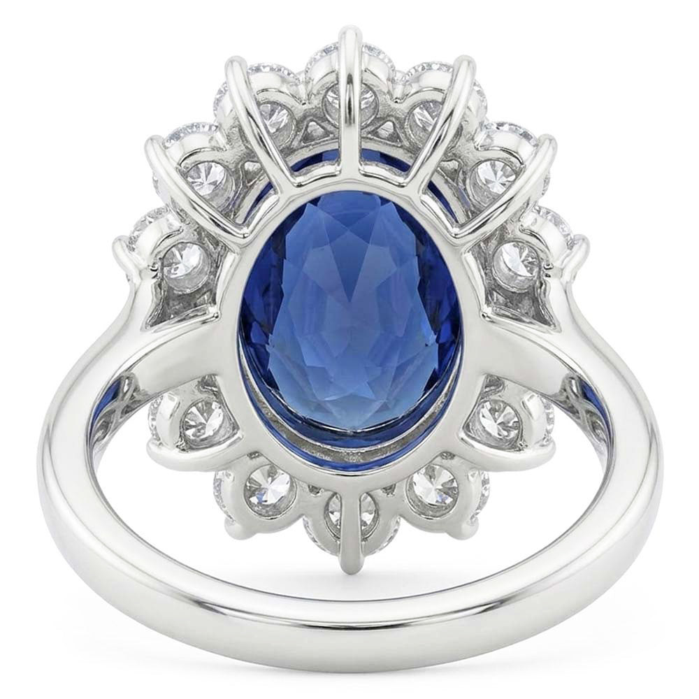 Echter Saphir Ring 3 Karat