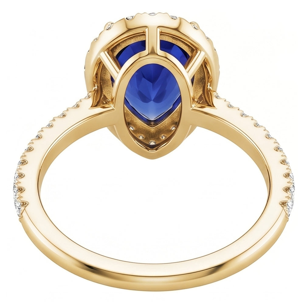 Echter Saphir Ring 4.50 Karat