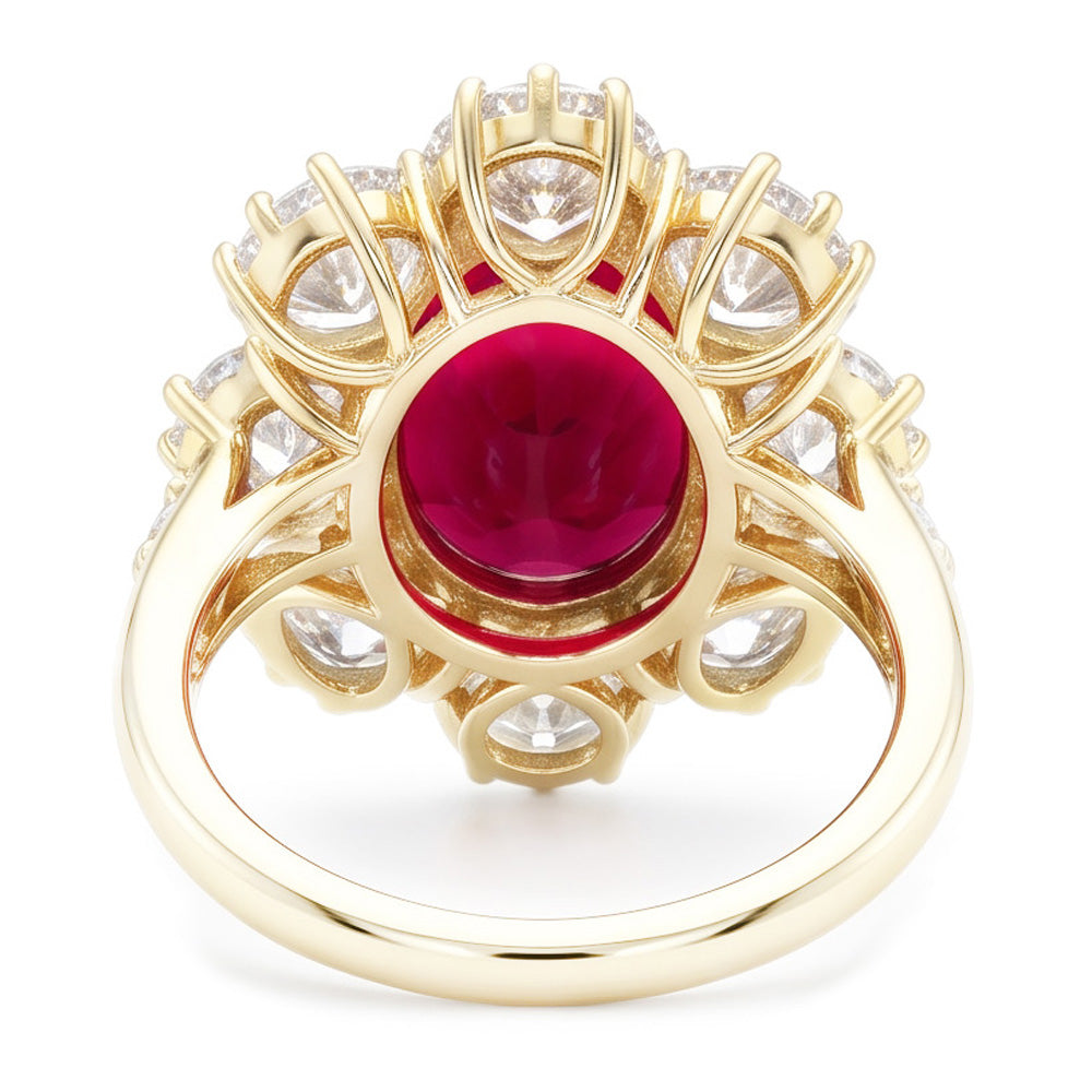 Echter Saphir Ring 4.75 Karat