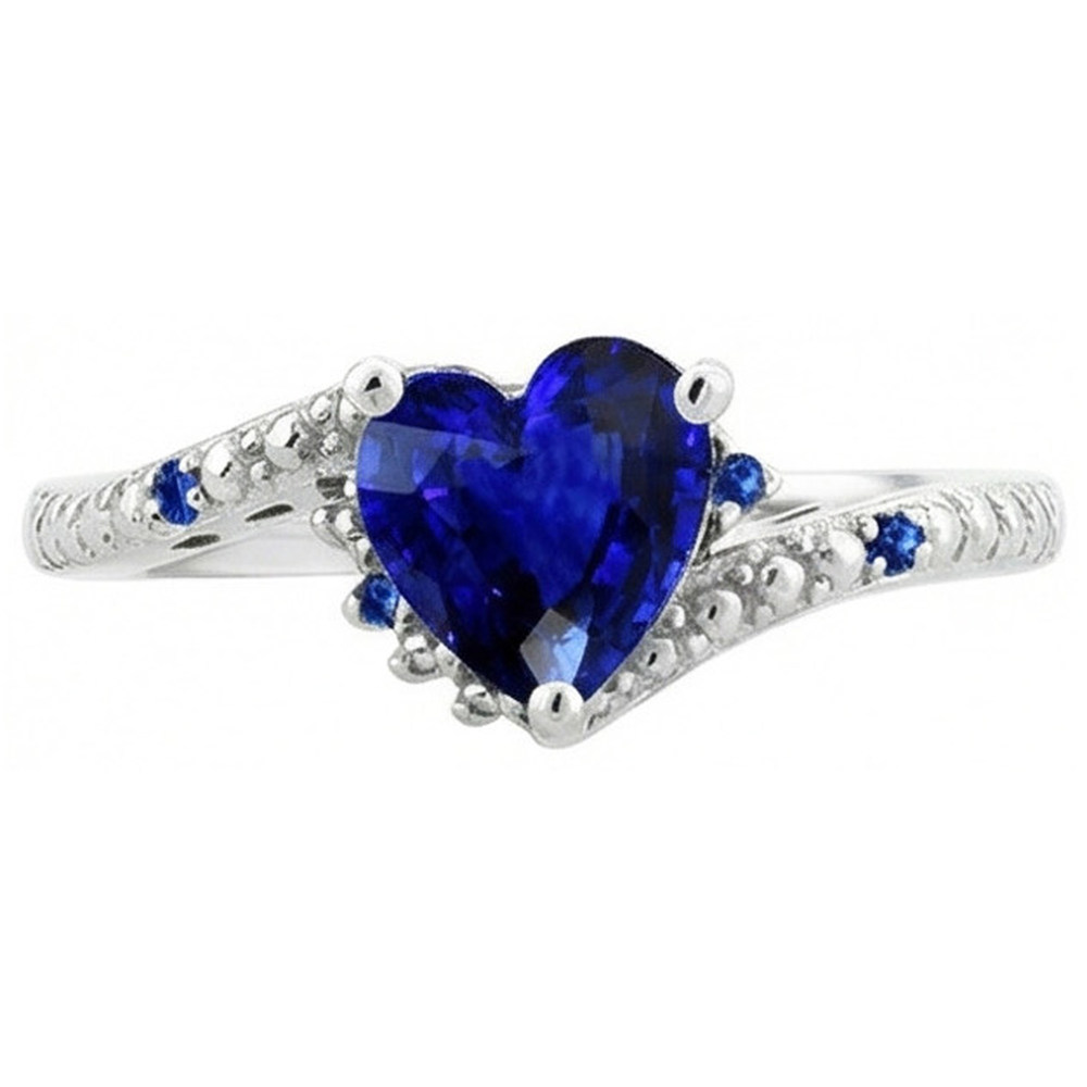 echter round diamant 2Karat ring auf Weiß