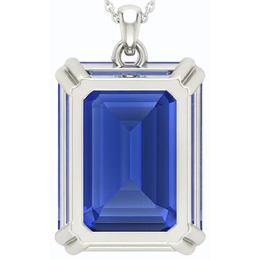 echter round diamant 5.50Karat anhänger auf Weiß
