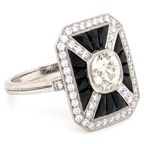 Halo Natürliche Diamant-Verlobungsring 5 Karat Achteckform