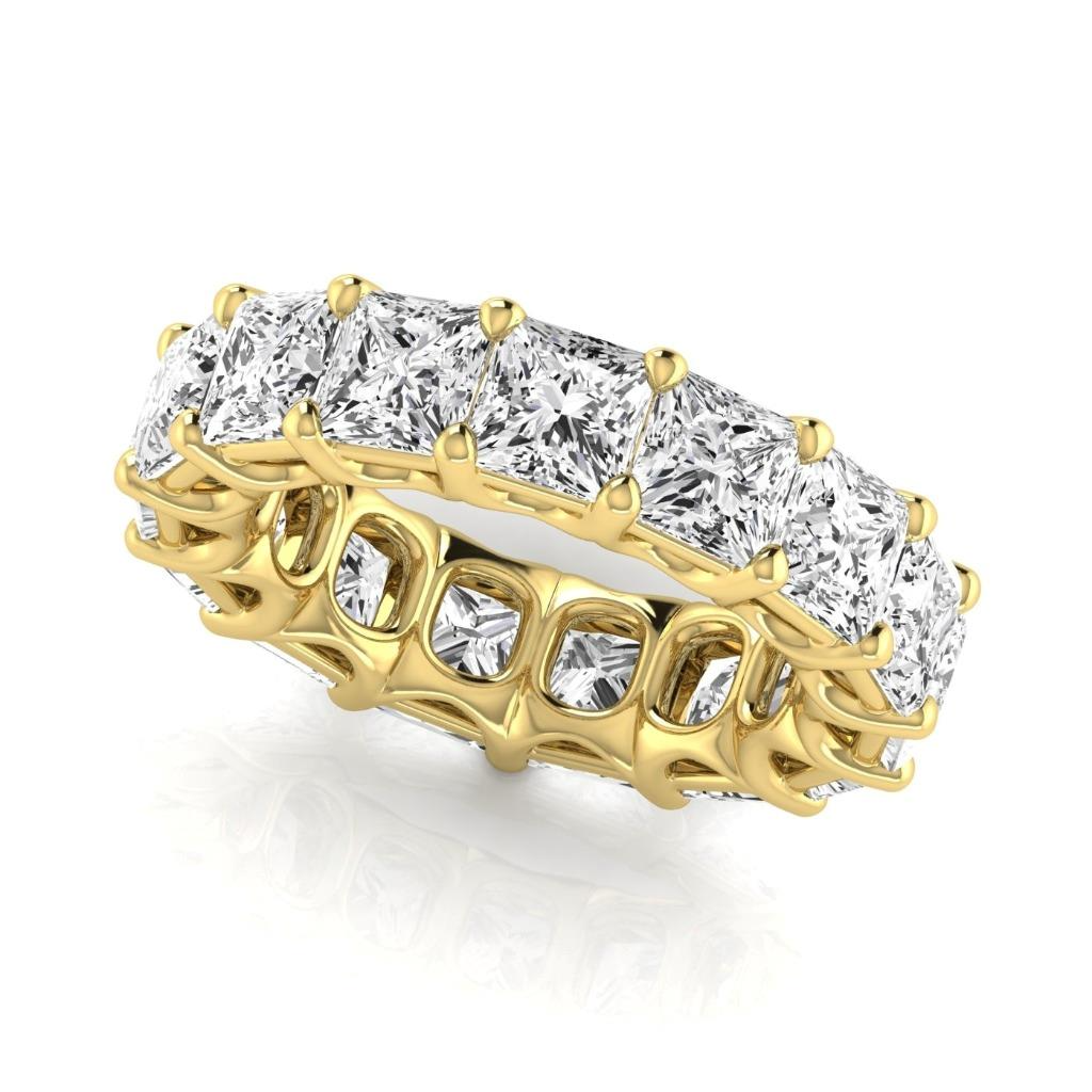 Stilvoller Eternity Band 11,25 Karat – Seitenansicht