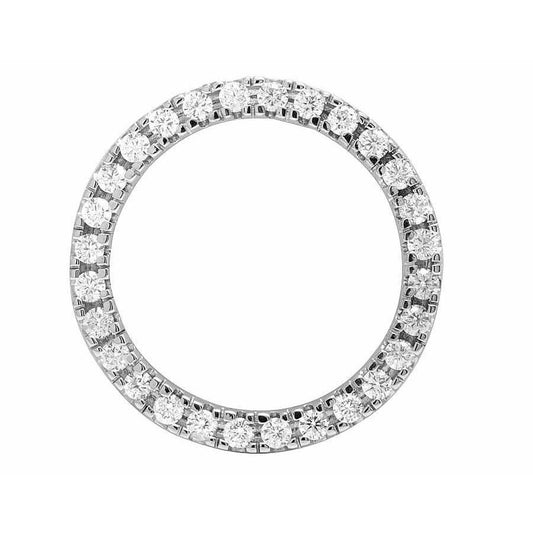 Lünette mit rundem Diamanten, 4,75 Karat, passend für die 36 mm große Herrenuhr Datejust President