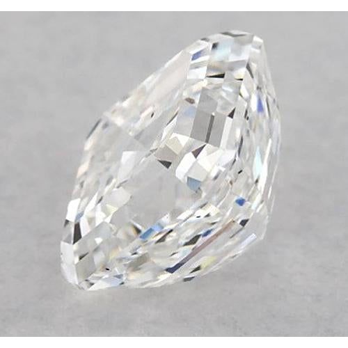4 Karat Asscher-Diamant, lose, F, VS1, sehr guter Schliff