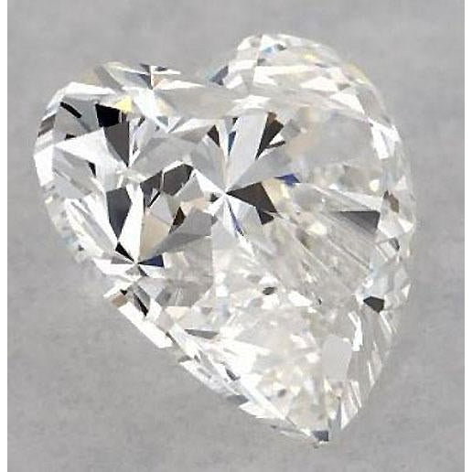 1,5 Karat Herzförmiger Diamant, lose, F VS1, sehr guter Schliff