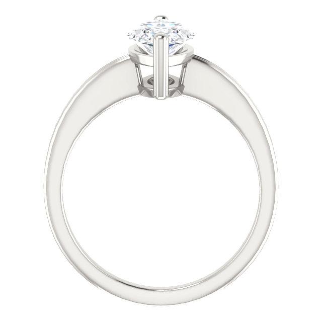 Marquise Solitaire Natürliche Diamant-Verlobungsring 2 Karat