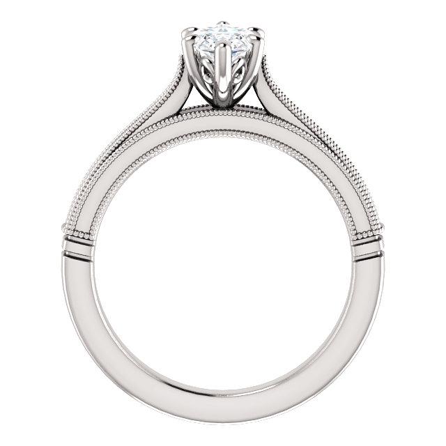 Marquise Solitaire Natürliche Diamant Vintage-Stil Ring 2 Karat