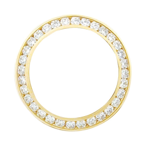 Maßgefertigte Diamantlünette für alle Rolex Datejust oder Date-Uhrenmodelle, 3 Karat, 26 mm