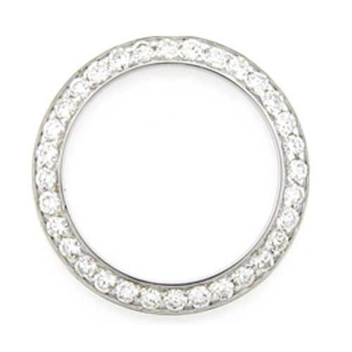 Maßgefertigte Diamantlünette mit 3,5 Karat, passend für Rolex Datejust 2 Uhr 41 mm