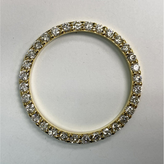 Mit Krappen besetzte Diamantlünette für Datejust oder Day Date, 36 mm, Herrenuhr, individuell maßgefertigt, 5,4 Karat