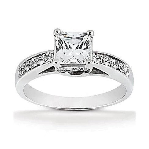 echter round diamant 1.51Karat ring Detailansicht