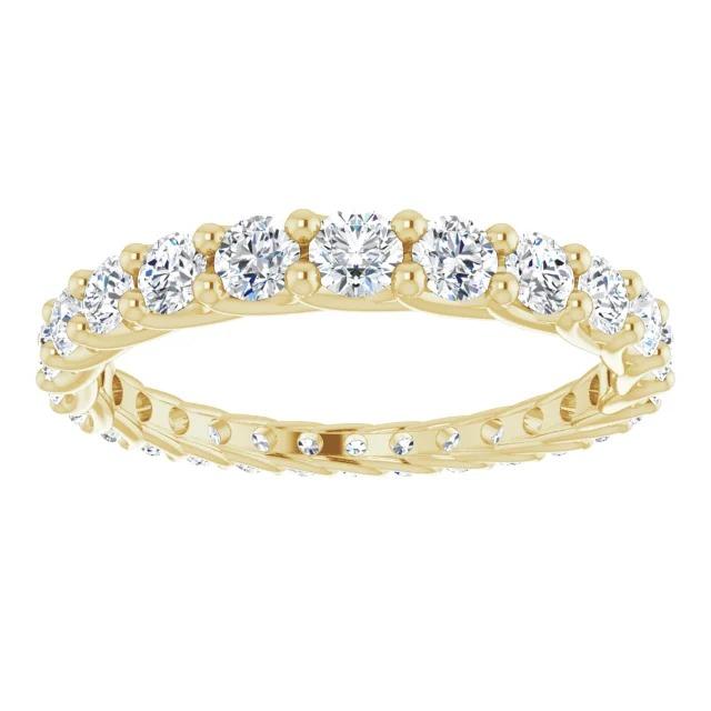 Natürliche Diamant Ewigkeit Band 1,30 Karat Spalierfassung Damen Schmuck Neu
