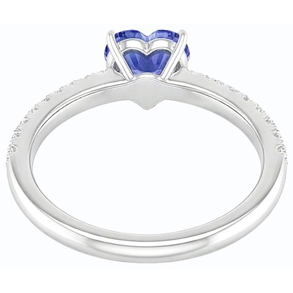 echter round diamant 3Karat ring Profilansicht