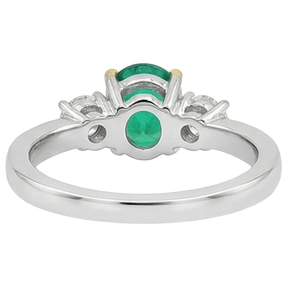 Feiner Smaragd Edelstein-Ring 2,50 Karat – Detailansicht