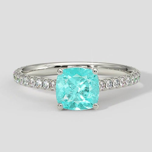 Paraiba Turmalin Ring 2,50 ct. Rund