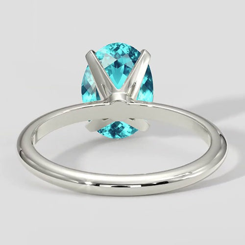 Ring Paraiba Turmalin 2,50 Karat Ovalschliff