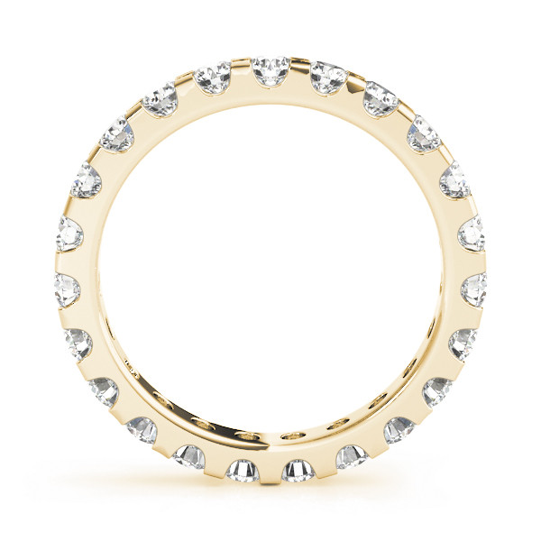 Luxuriöser Eternity Band 3,60 Karat – Frontansicht