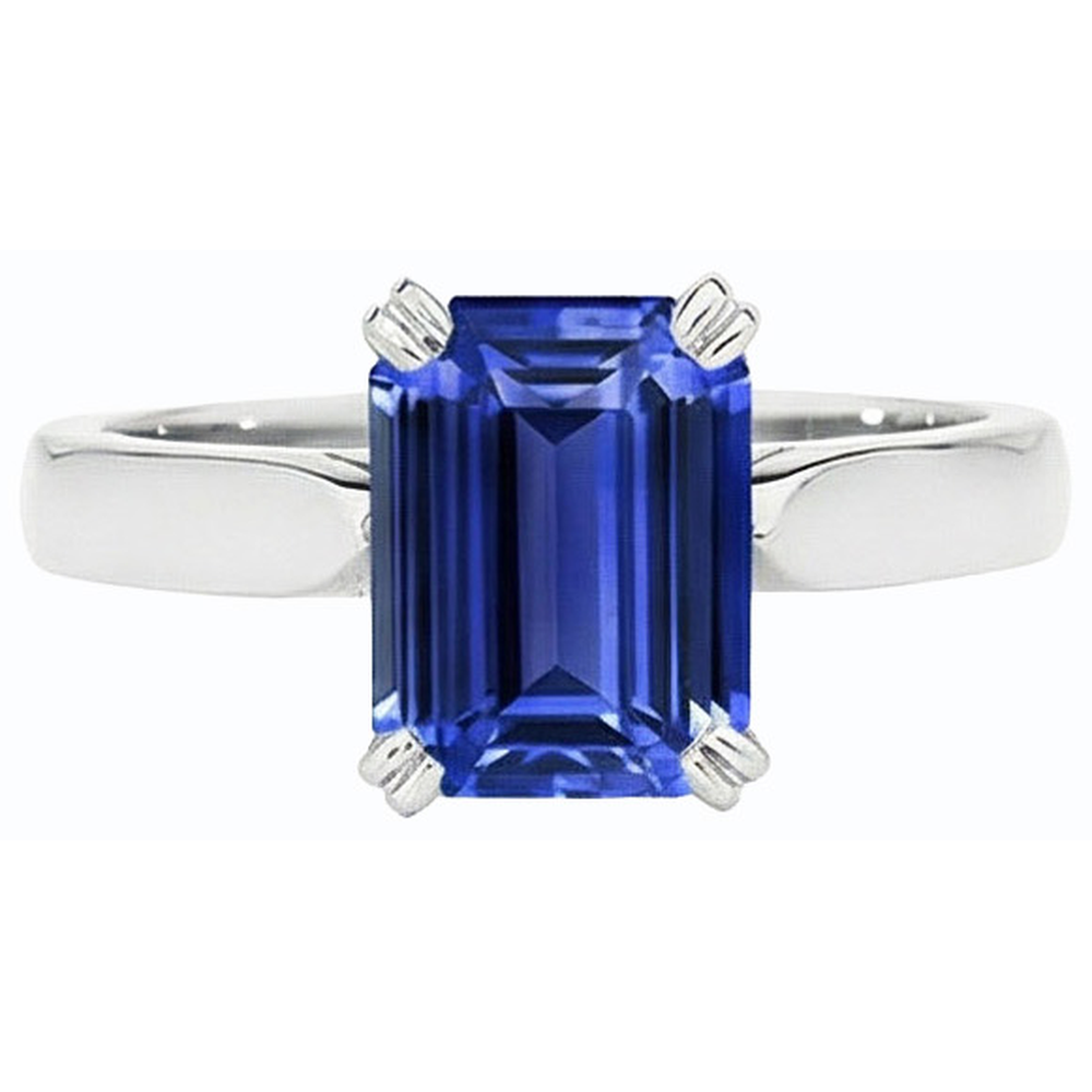 echter round diamant 3Karat ring auf Weiß