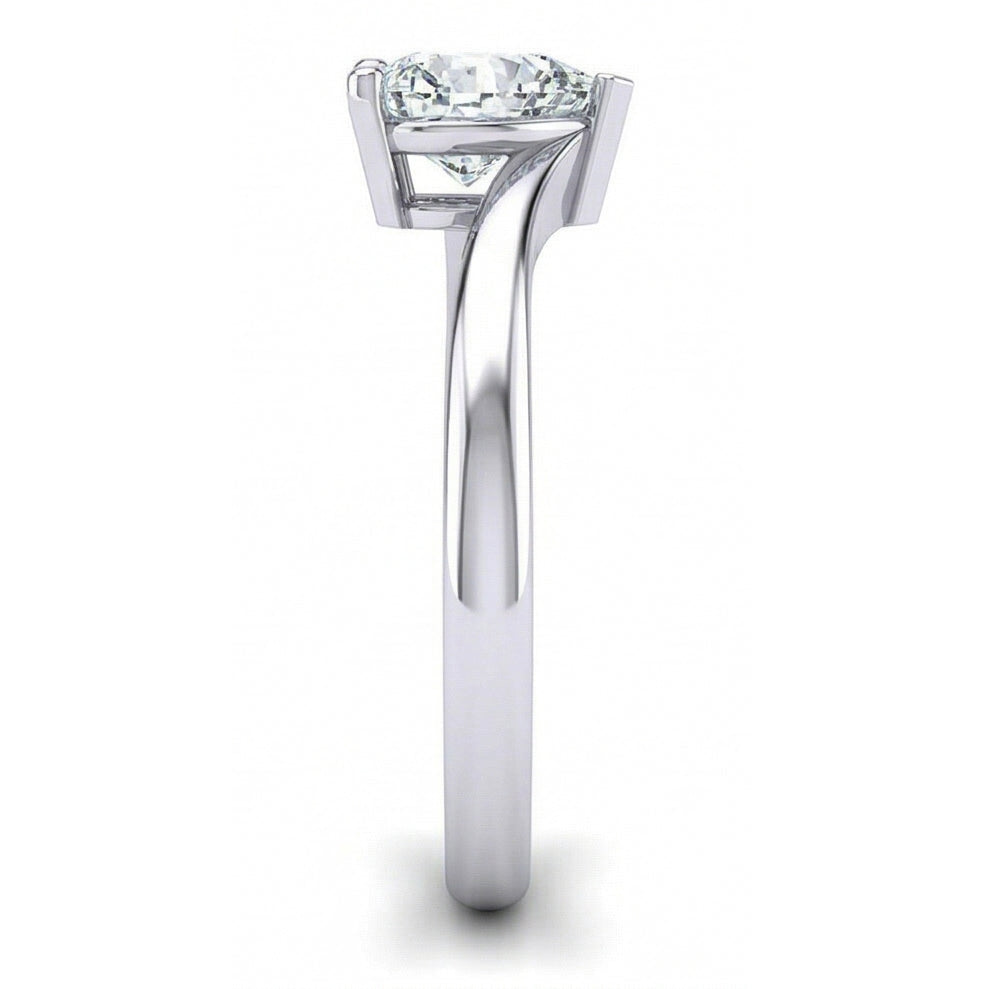 echter heart diamant 1.75Karat ring mit Diamantbesatz