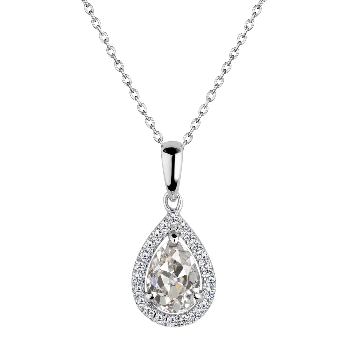 Echter Diamant Hänge-Anhänger – Hauptansicht