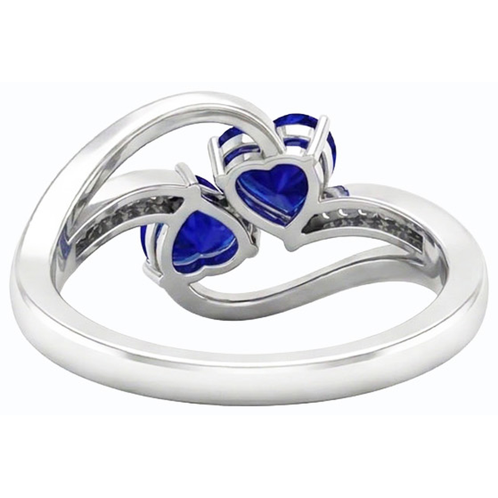 echter round diamant 3.50Karat ring Profilansicht