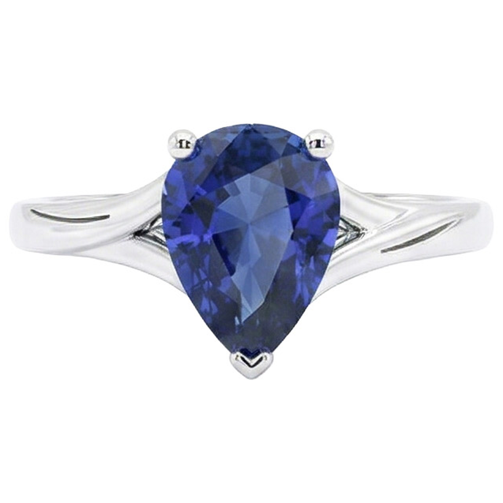 echter round diamant 3Karat ring auf Weiß