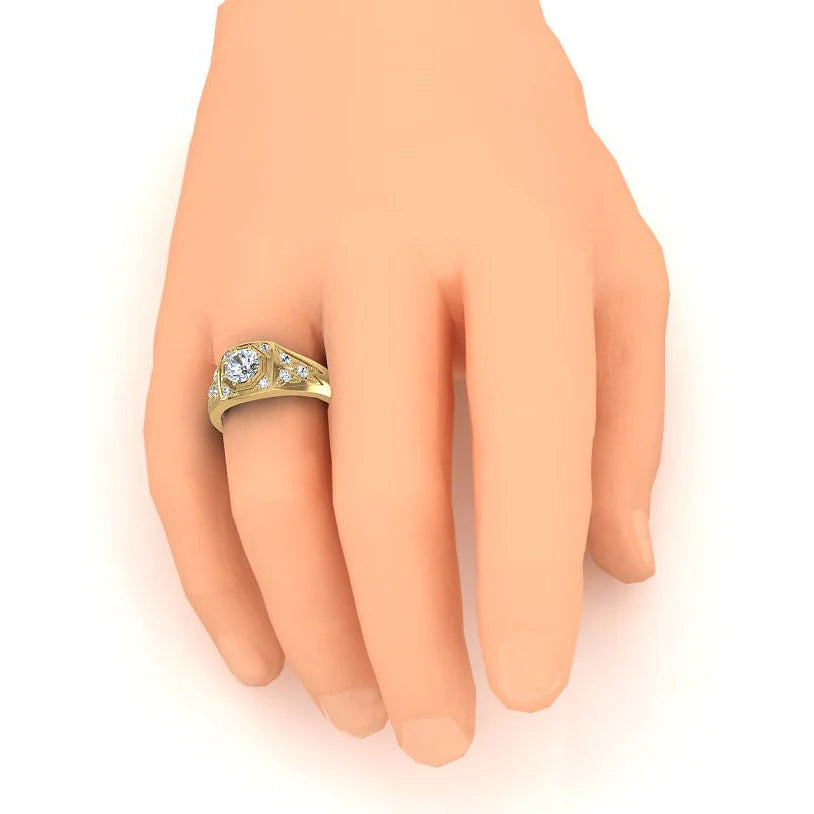 Runder Echt Diamant