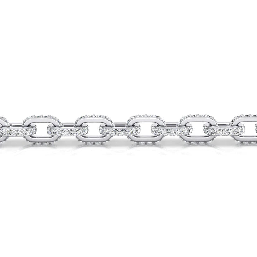 Natürliche Diamantkette 6,5 mm