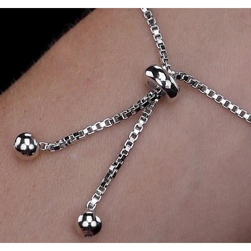 Echt Diamantarmband Herz 4 Karat Damen Schmuck 14K