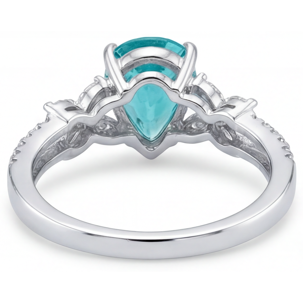 Eleganter Edelstein-Ring 2 Karat – Alternative Ansicht