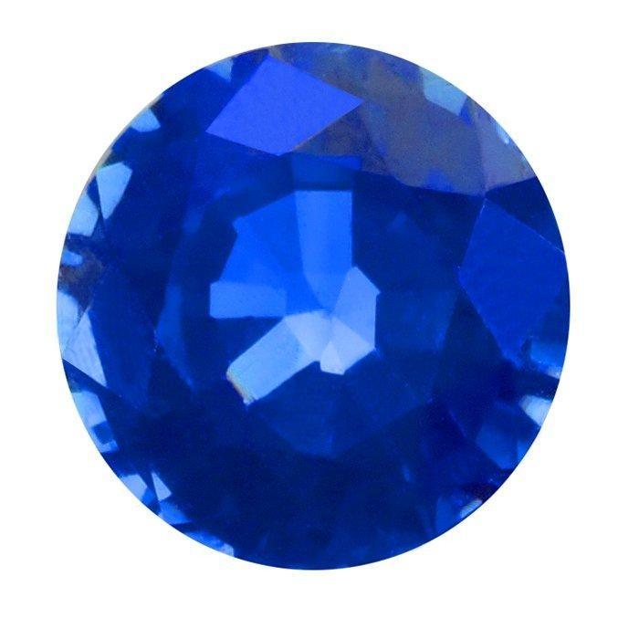 Loose Sapphires Natural Gold mit Royalblauer Saphir – Hauptansicht