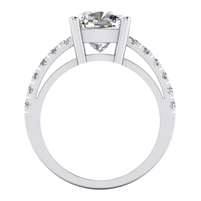 Echte Diamant Ring Kissen Mit Steinen