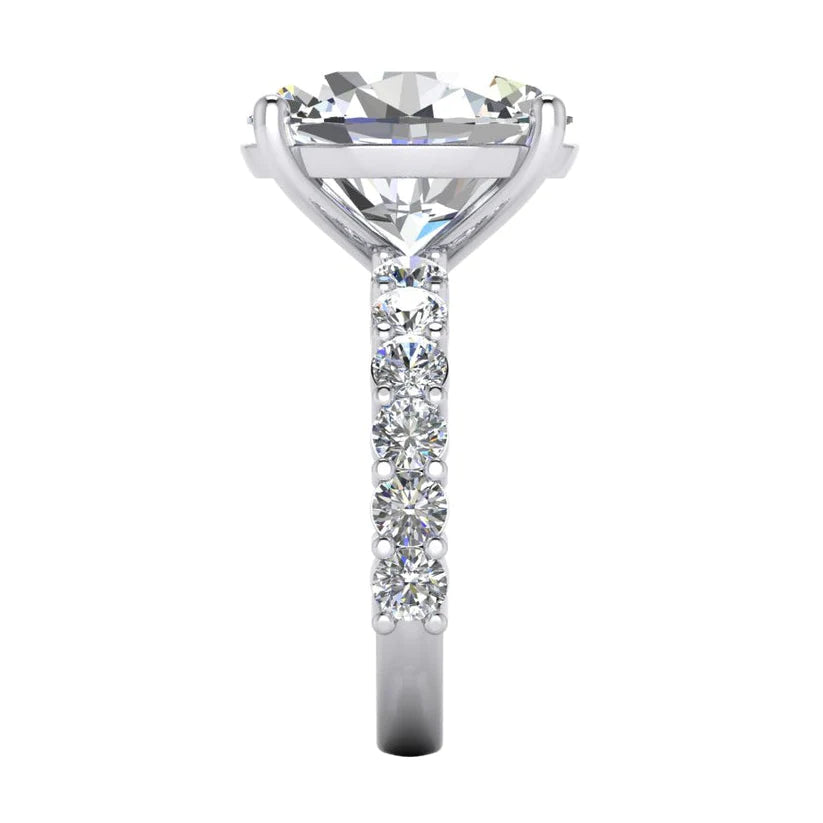 Brillant Schliff Echt Diamant Damen Ring