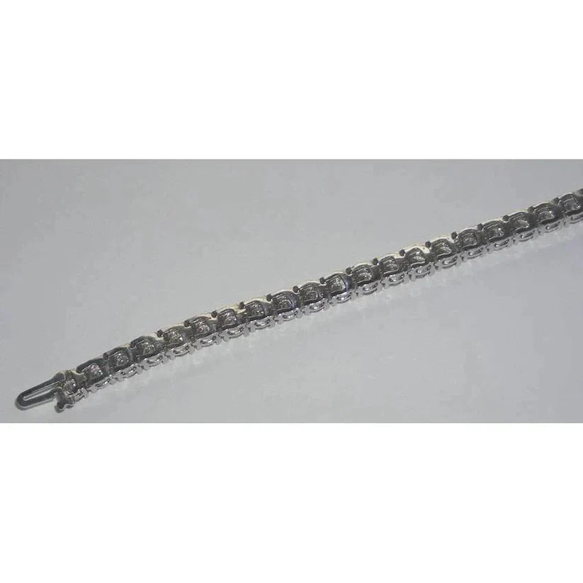 19 Karat Echte Diamant Tennis