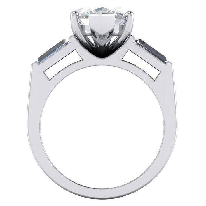 Verlobung Set mit Diamanten im Marquise-Schliff 3.50 ct.