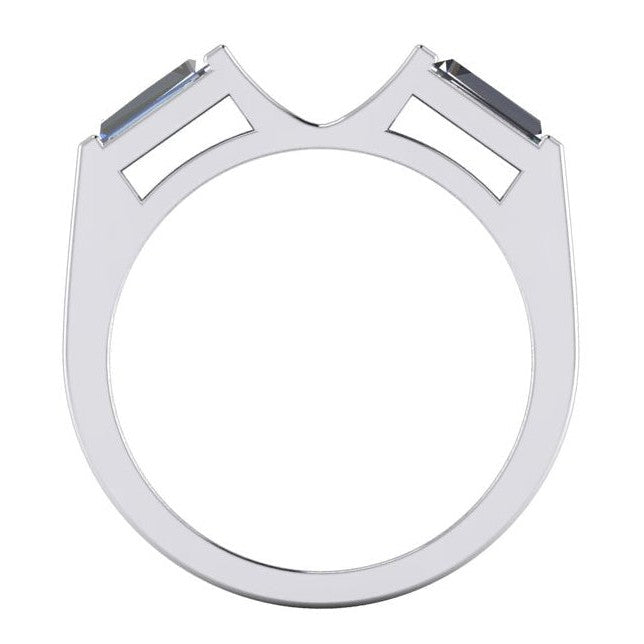 Verlobung Set mit Diamanten im Marquise-Schliff 3.50 ct.