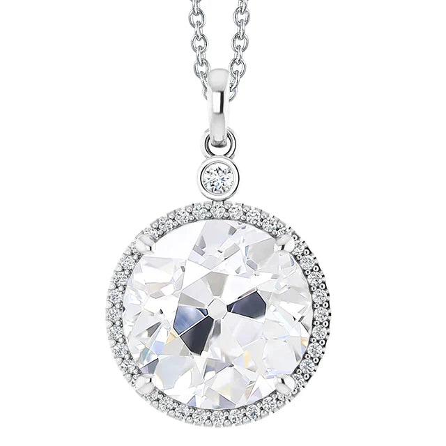 6 Karat Echt Diamant Anhänger