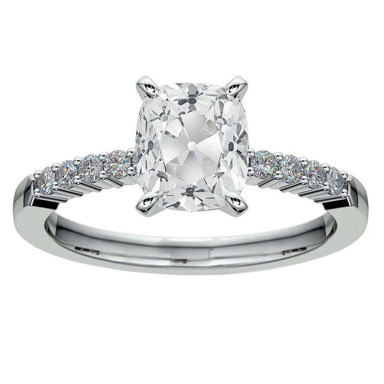 Damen Naturlich Diamant Ehering Kissen alter Bergmann & Runde Akzente 6 Karat - harrychadent.ch