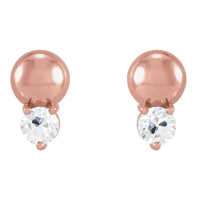 Echt Diamant Tropfen Ohrstecker Push Backs 3 Karat Alter Bergmann Schmuck - harrychadent.ch