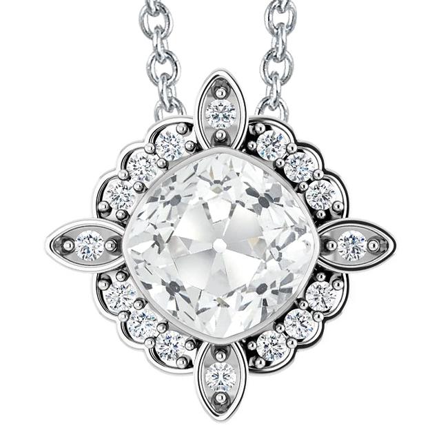 Rund & Kissen Alter Bergmann Echt Diamant-Anhänger-Schiebelünette Set 7 Karat - harrychadent.ch