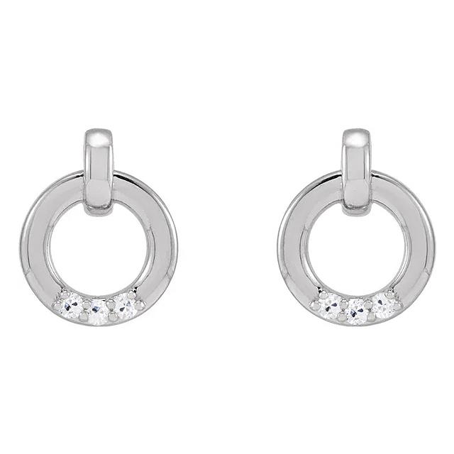 Runde Natürlich Diamant-Ohrringe 3 Karat Alter Bergmann Schmuck1
